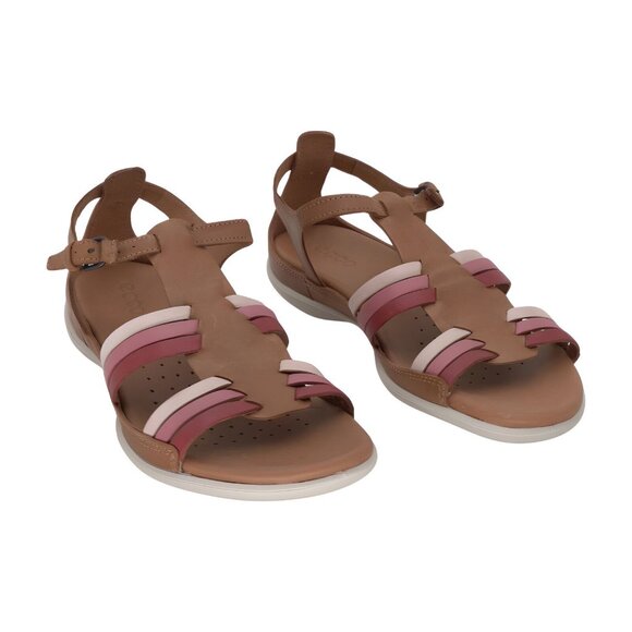 ECCO Women's Flash Huarache Sandal Flat, Cashmere Cow Nubuck, Size 9-9.5 - Picture 1 of 5